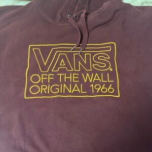 Vans hoodie sz xxl